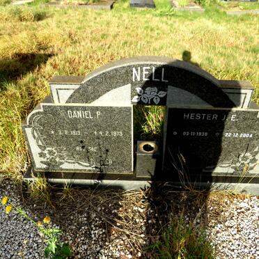 NELL Daniel P. 1919-1973 & Hester J.E. 1930-2004