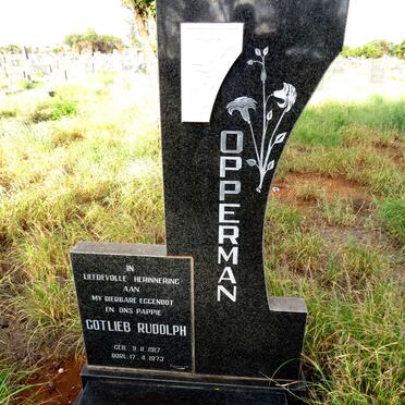 OPPERMAN Gotlieb Rudolph 1917-1973