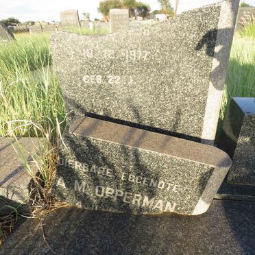 OPPERMAN A.M. 1896-1977