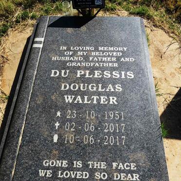 PLESSIS Douglas Walter, du 1951-2017