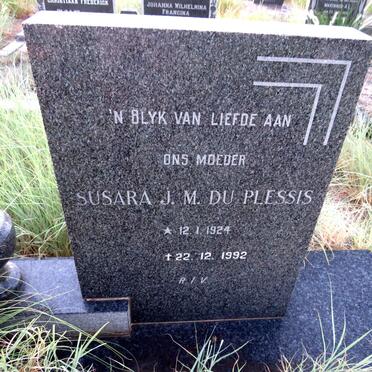 PLESSIS Oelof A., du 1919-1965 & Susara J.M. 1924-1992_2