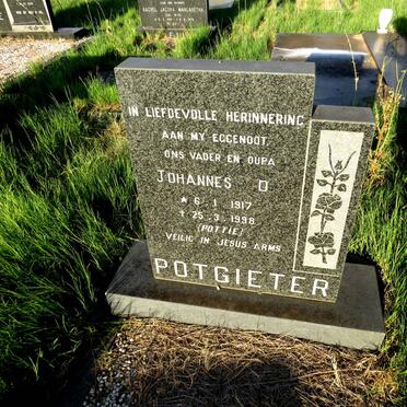 POTGIETER Johannes D. 1917-1998