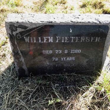 PIETERSEN Willem -1960