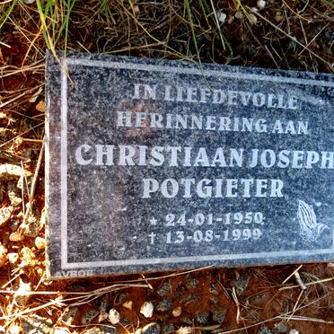 POTGIETER Christiaan Joseph 1950-1999