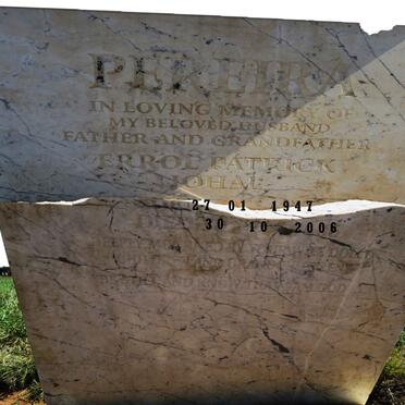 PEREIRA Errol Patrick Johan 1947-2006 