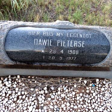 PIETERSE Dawie 1908-1977