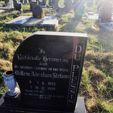 PLESSIS Willem Abraham Stefanus, du 1943-1994
