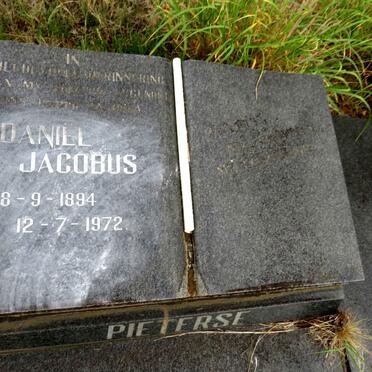 PIETERSE Daniel Jacobus 1894-1972