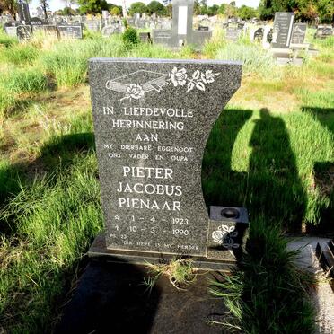 PIENAAR Pieter Jacobus 1923-1990