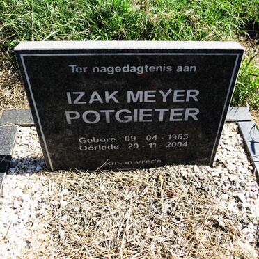 POTGIETER Izak Meyer 1965-2004