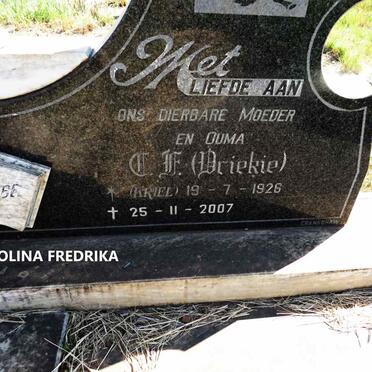 PRETORIUS Nicolaas Martienus Jacobus Petrus  1925-1988 & Carolina Fredrika KRIEL 1926-2007_3