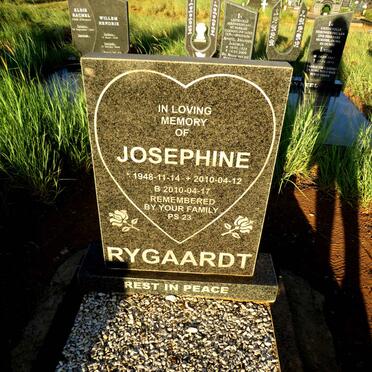 RYGAARDT Josephine 1948-2010