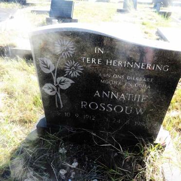 ROSSOUW Annatjie 1912-1986