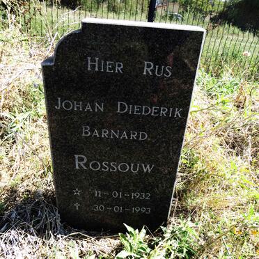 ROSSOUW Johan Diederik Barnard 1932-1993
