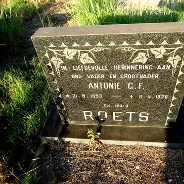 ROETS Antonie G.F. 1893-1978