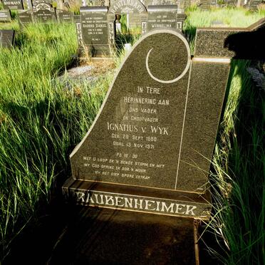 RAUBENHEIMER Ignatius van Wyk 1880-1971 & Anna Maria Alida UYS 1887-1964_1