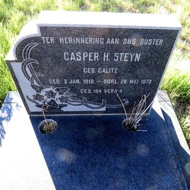 STEYN Casper H. nee CALITZ 1910-1973