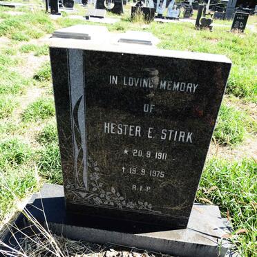 STIRK Hester E. 1911-1975