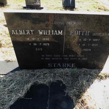 STARKE Albert William 1890-1979 & Edith SMART 1887-1971