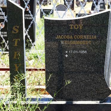 STEYN Petrus Daniel Gerhardus 1954-2013 & Jacoba Cornelia WELGEMOEDT 1958-_2