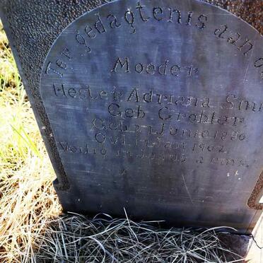 SMIT Hester Adriana nee GROBLER 1880-1902