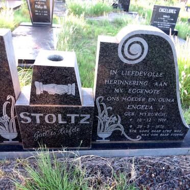 STOLTZ Engela J. nee MYBURGH 1919-1976