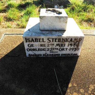 STEENKAMP Isabel 1930-1930