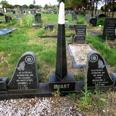 SWART Johannes J. 1919-1980 & Magdalena E. VISSER 1922-2013