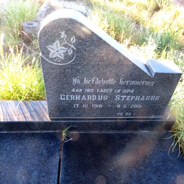 SCHEEPERS Gerhardus Stephanus 1918-2001 & Susanna Cornelia 1903-1966_2
