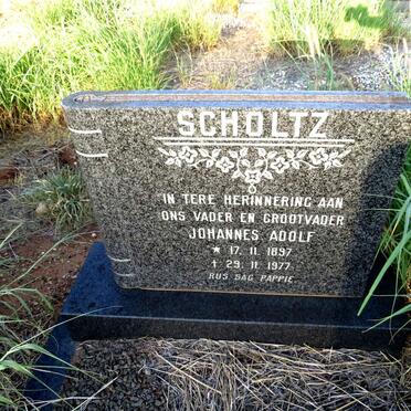 SCHOLTZ Johannes Adolf 1897-1977