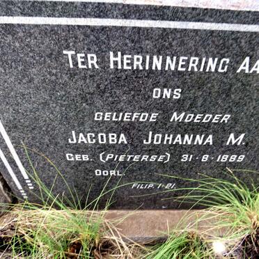 SMITH Jacobus Hendrik 1886-1963 & Jacoba Johanna M. PIETERSE 1889-_2