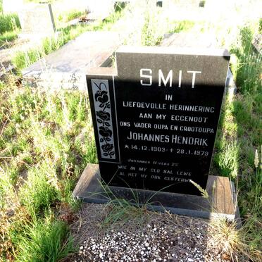 SMIT Johannes Hendrik 1903-1979