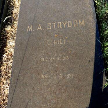 STRYDOM M.A. 1918-1991