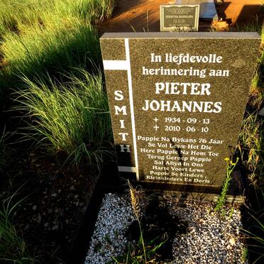 SMITH Pieter Johannes 1934-2010