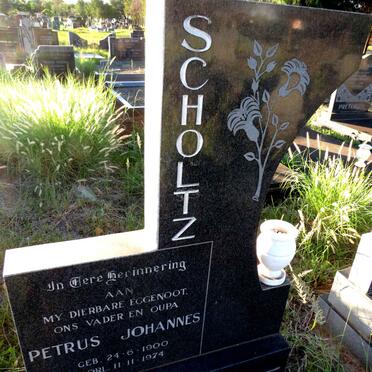 SCHOLTZ Petrus Johannes 1900-1974