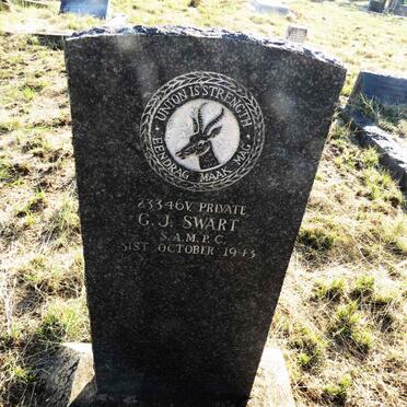 SWART G.J. -1943
