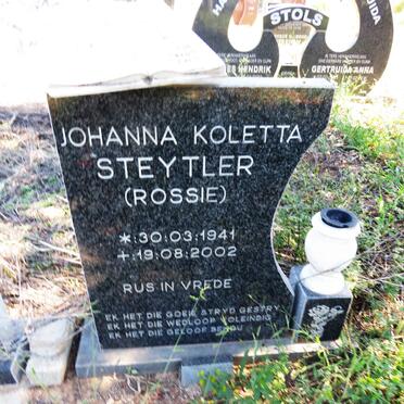 STEYTLER Johnny 1941-2018 & Johanna Koletta 1941-2002_2