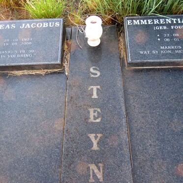 STEYN Andreas Jacobus 1923-2006 & Emmerentia Lydia FOURIE 1927-2021_1