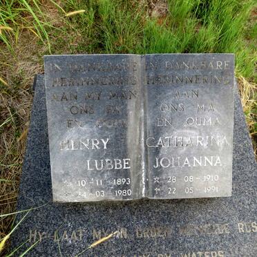 VERSTER Henry Lubbe 1893-1980 & Catharina Johanna 1910-1991_2