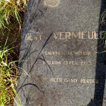 VERMEULEN Gert 1911-1973 