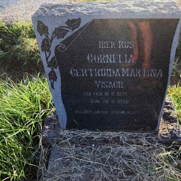 VISAGIE Cornelia Gertruida Martina 1874-1958