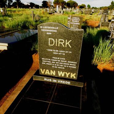 WYK Dirk, van 1938-2021