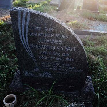 WALT Johannes Bernardus, v.d. 1940-1954