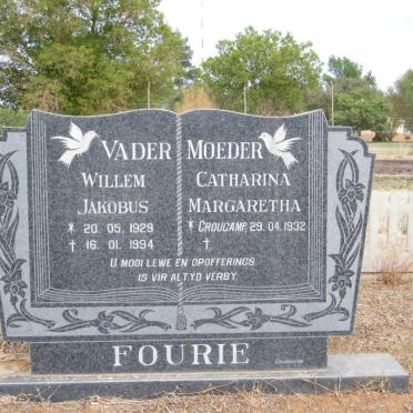 FOURIE Willem Jakobus 1929-1994 &amp; Catharina Margaretha CROUCAMP 1932-