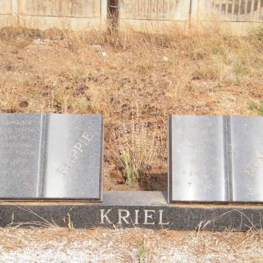KRIEL Flippie 1919-1988 &amp; Malie 1925-