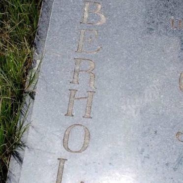 OBERHOLZER Cornelis Jacobus 1969-1994