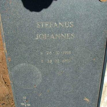 OOSTHUIZEN Stefan Johannes 1918-1992