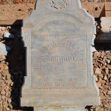 SNYMAN Maria Isabel Marta Catrina 1906-1907