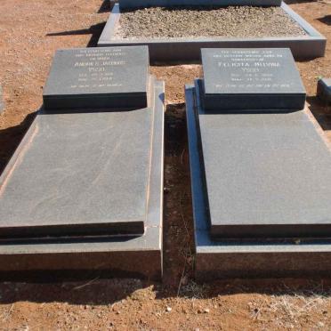 YSSEL Andries Jacobus 1891-1964 &amp; Felicita Melvina 1894-1991