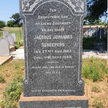 SCHEEPERS Jacobus Johannes 1865-1948